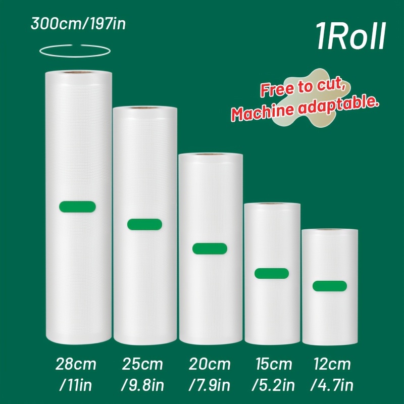 Meal Prep For Cutting - 3m/roll vacuum seal bags - durable,