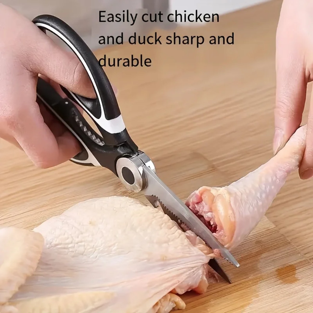 Meal Prep For Cutting - Multi-Purpose Kitchen Shears with Bone-Cutting Power