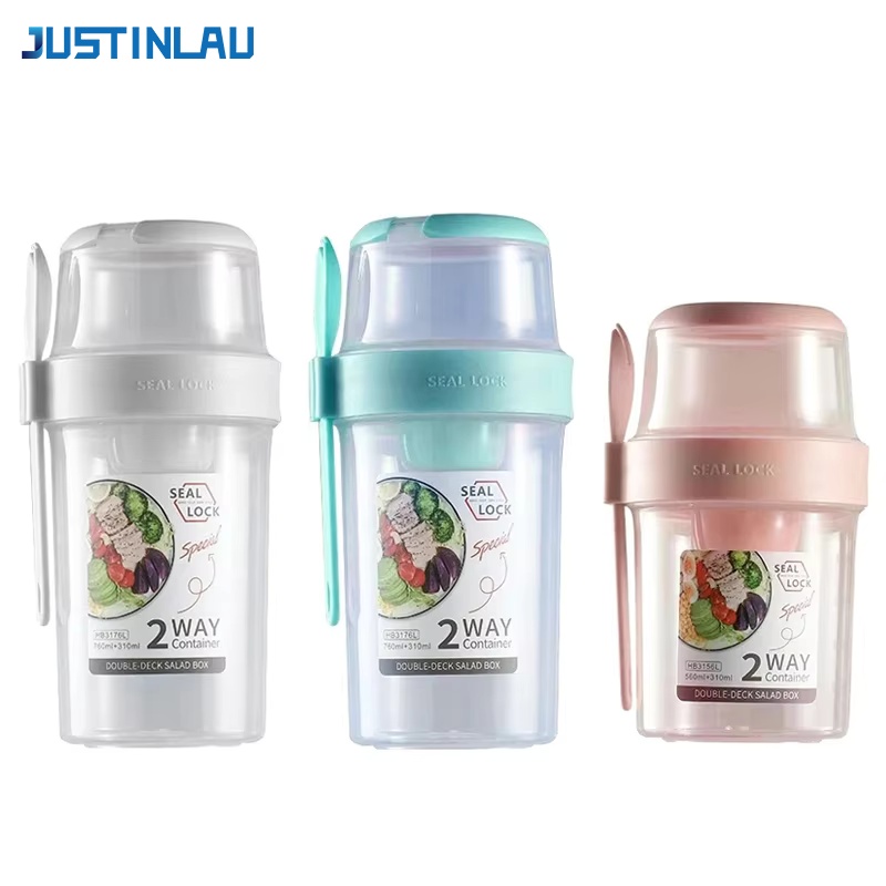 Meal Prep Kit - JUSTINLAU Portable Fitness Weight Reducing Salad