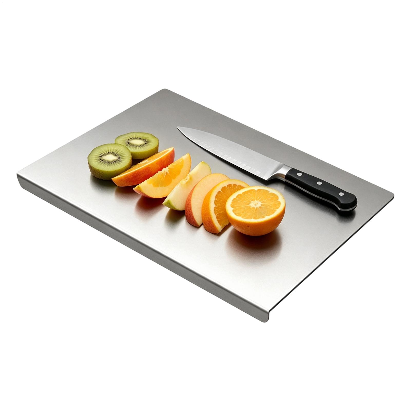 Meal Prep For Cutting - Stainless Steel Cutting Boards For Kitchen