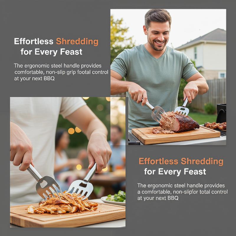 Meal Prep For Cutting - Kitchen Hand Guard Stainless Steel Finger