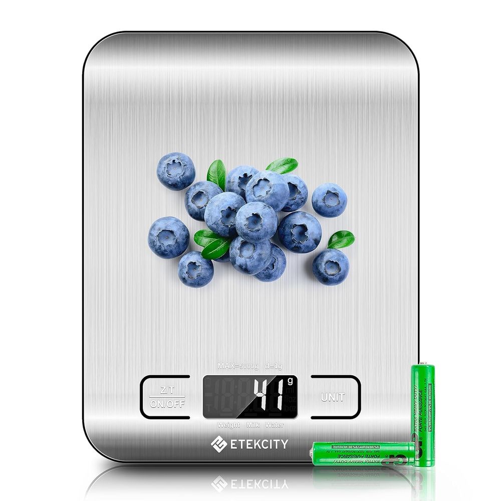Meal Prep Keto - Digital Kitchen Scale with LCD Display,