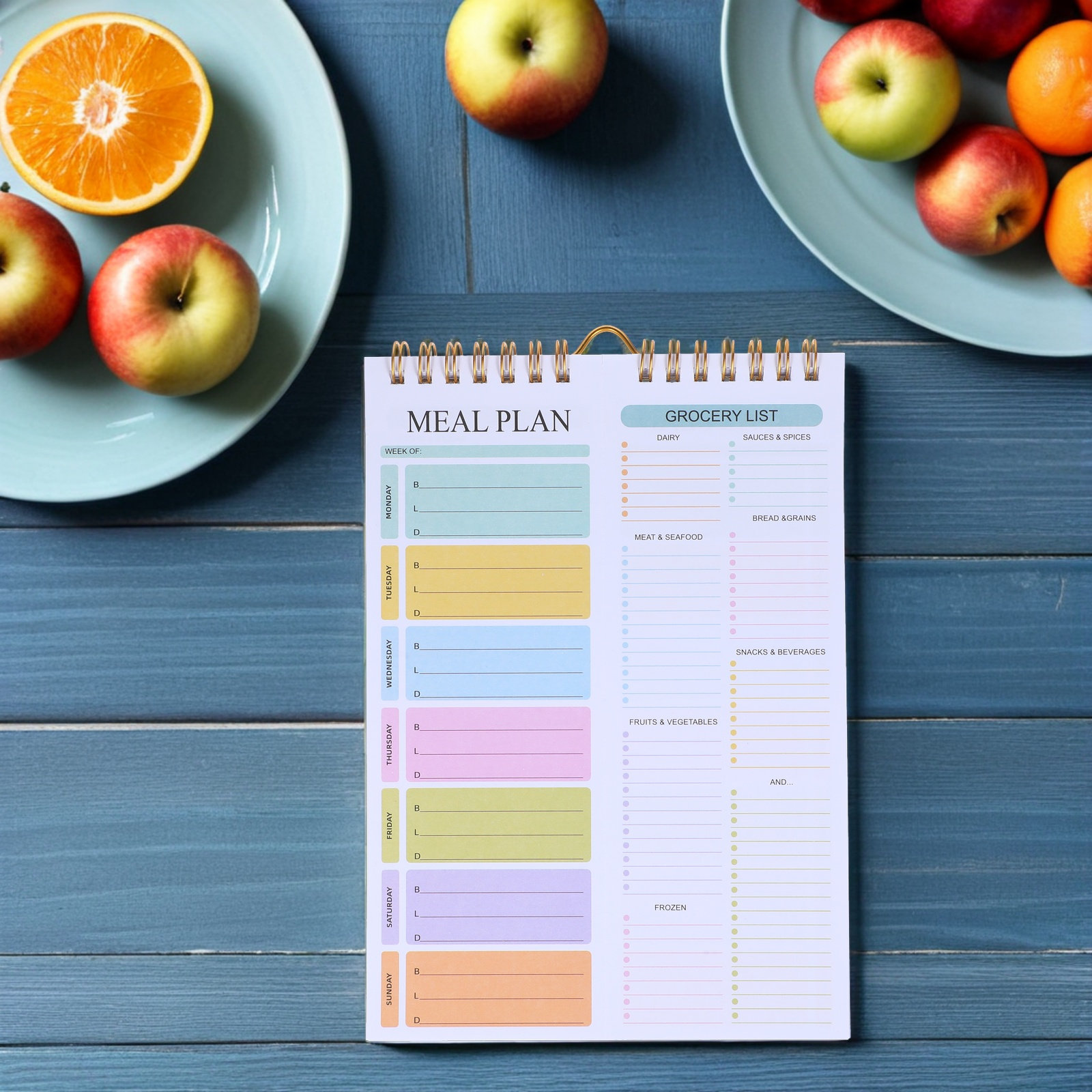 Weekly Meal Planner Notebook A - Meal Prep Menu ulasan dan harga