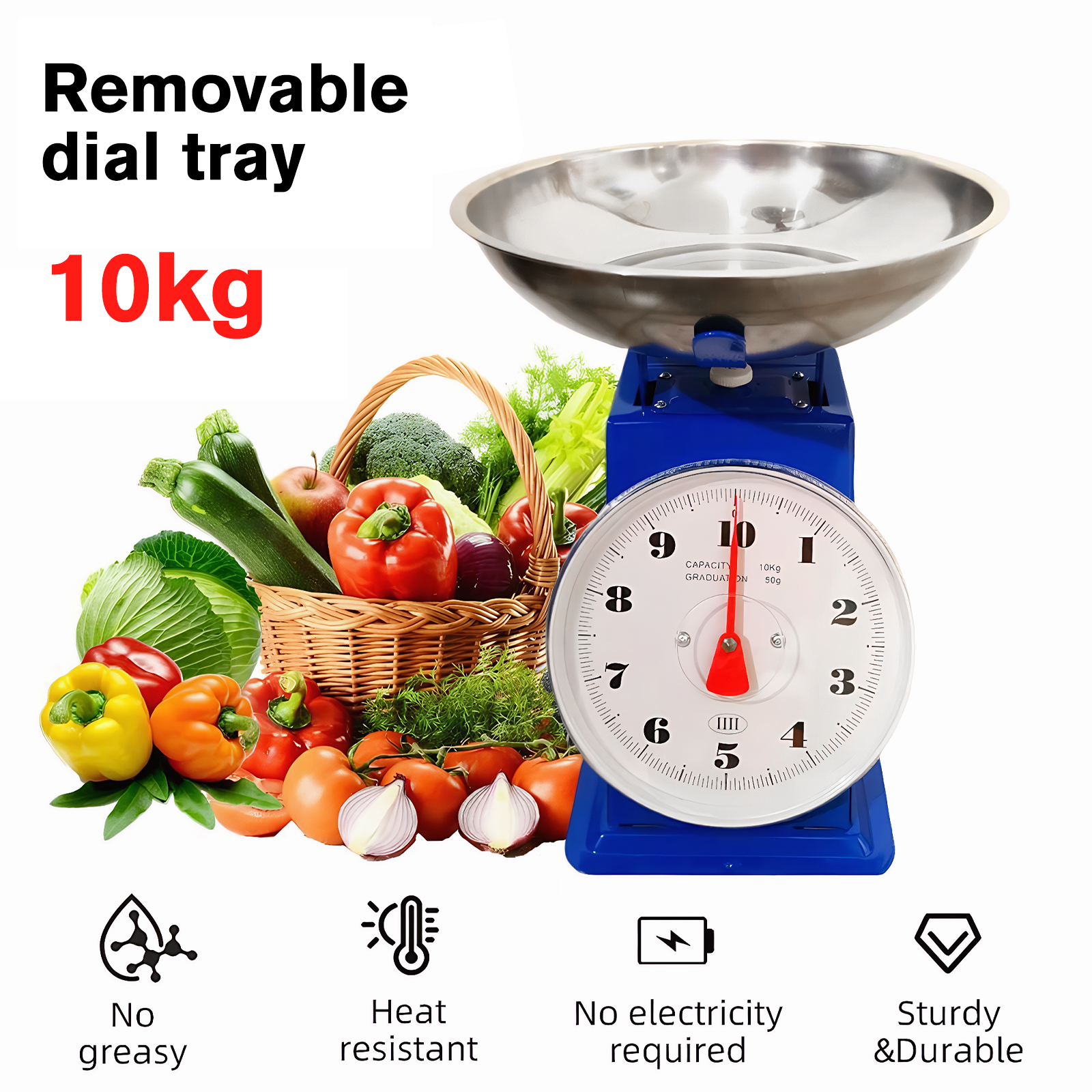 10Kg Stainless Steel Vintage S - Meal Prep Menu ulasan dan harga