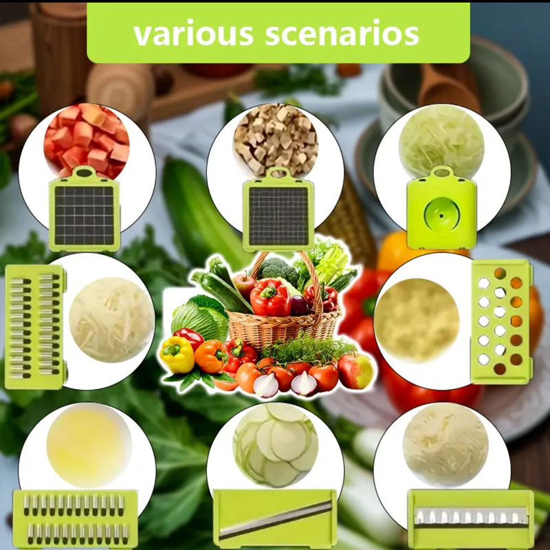 1-Pack Vegetable Slicer Set -  - Meal Prep Kit ulasan dan harga