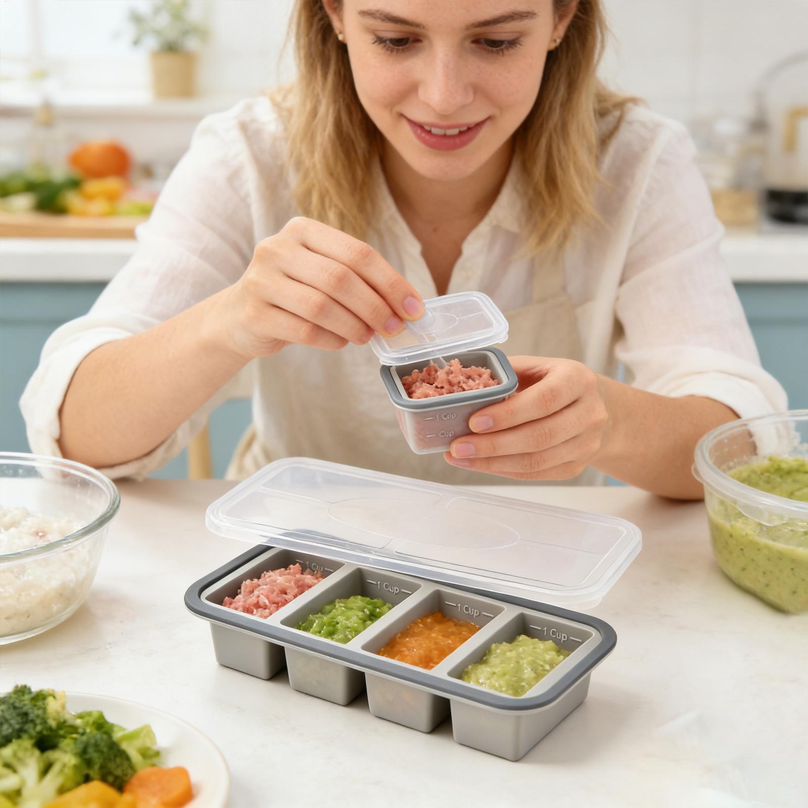 Silicone Freezer Molds Easy Re - Meal Prep Menu ulasan dan harga