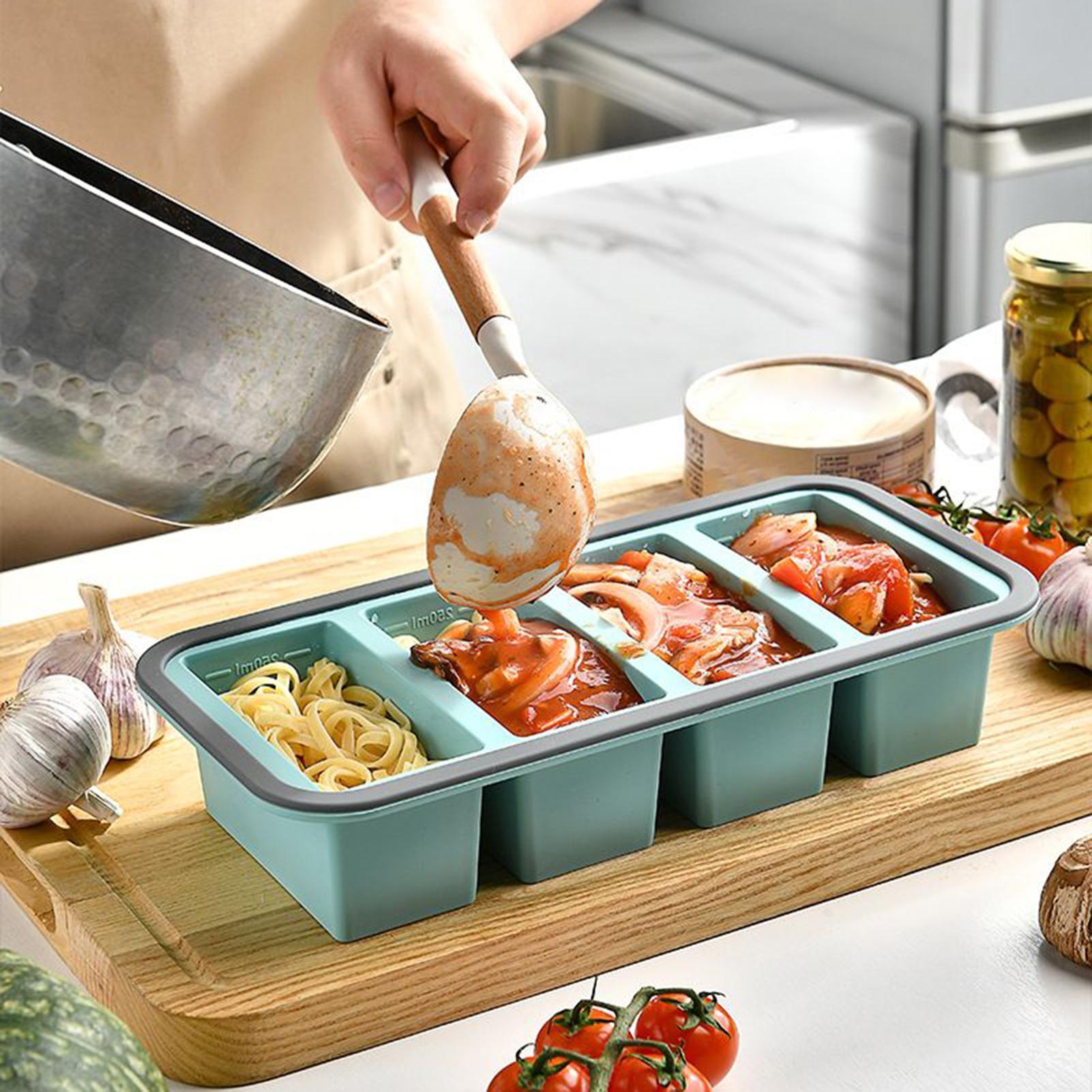 Silicone Freezer Molds Easy Re - Meal Prep Menu ulasan dan harga