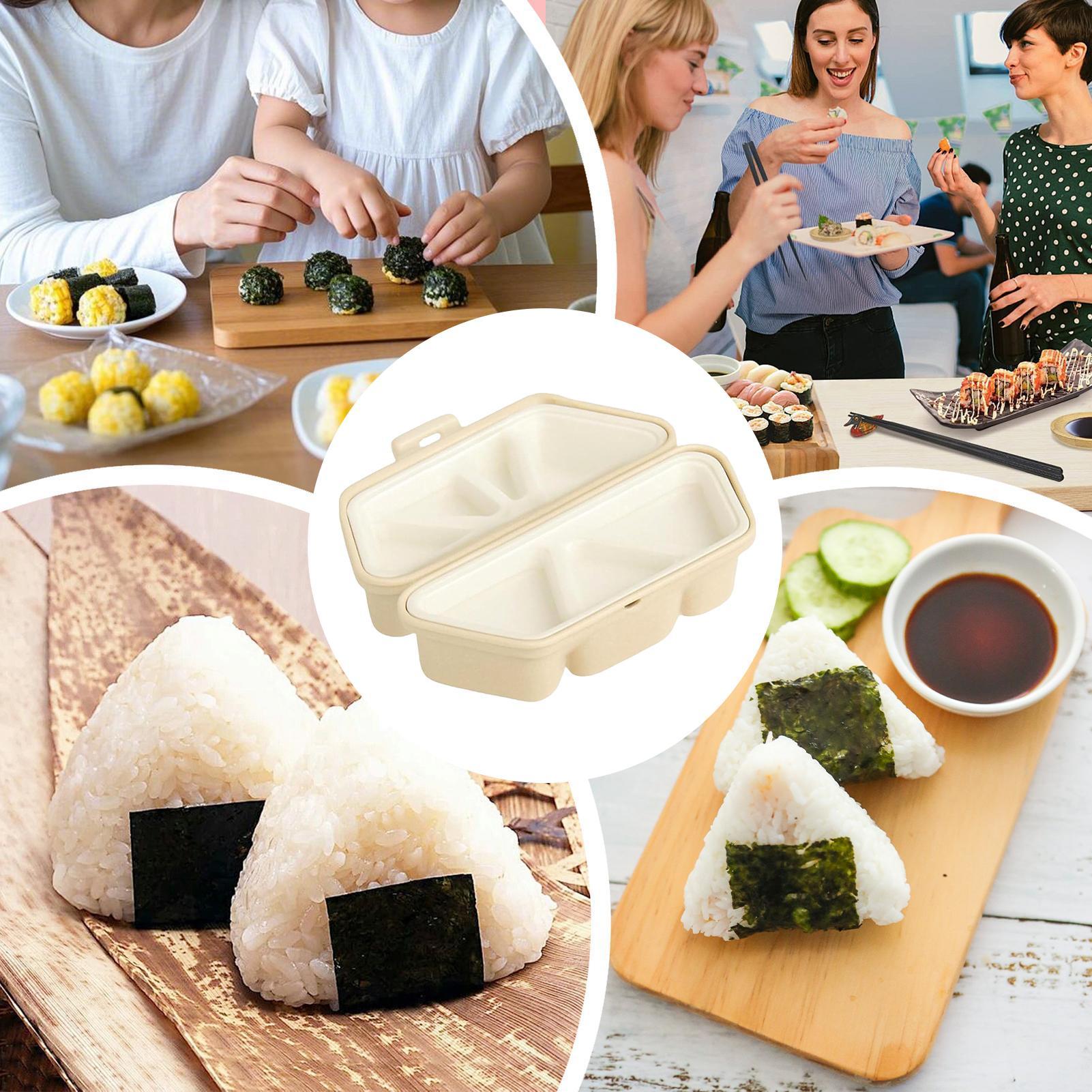 Rice Ball Mold 6-Cavity Japane - Meal Prep Rice ulasan dan harga