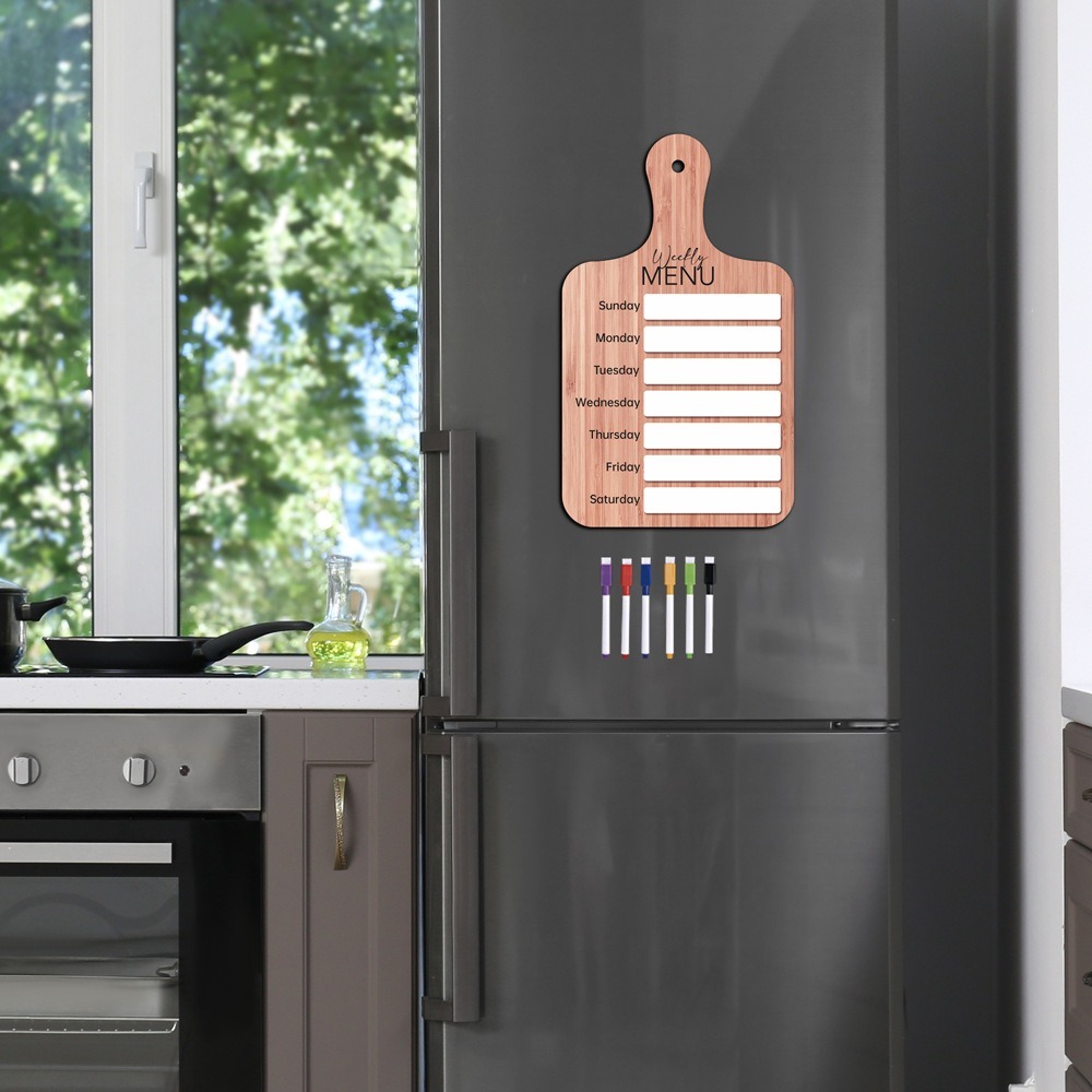 Practical Magnetic Fridge Meal - Meal Prep Menu ulasan dan harga