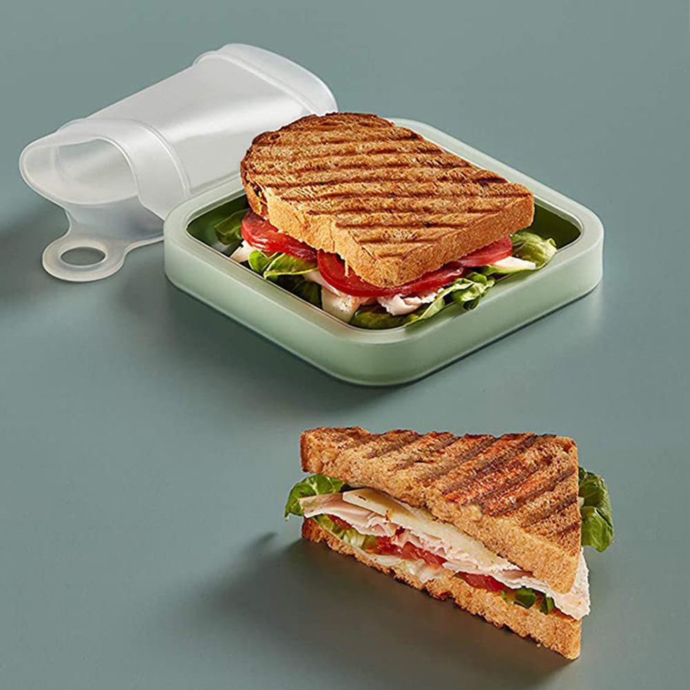 Portable Silicone Sandwich Toa - Meal Prep Kit ulasan dan harga