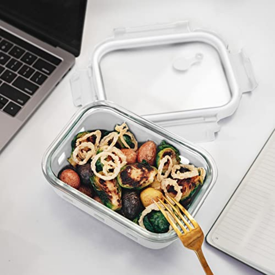 Glass Food Storage Meal Prep C - Meal Prep Wraps ulasan dan harga