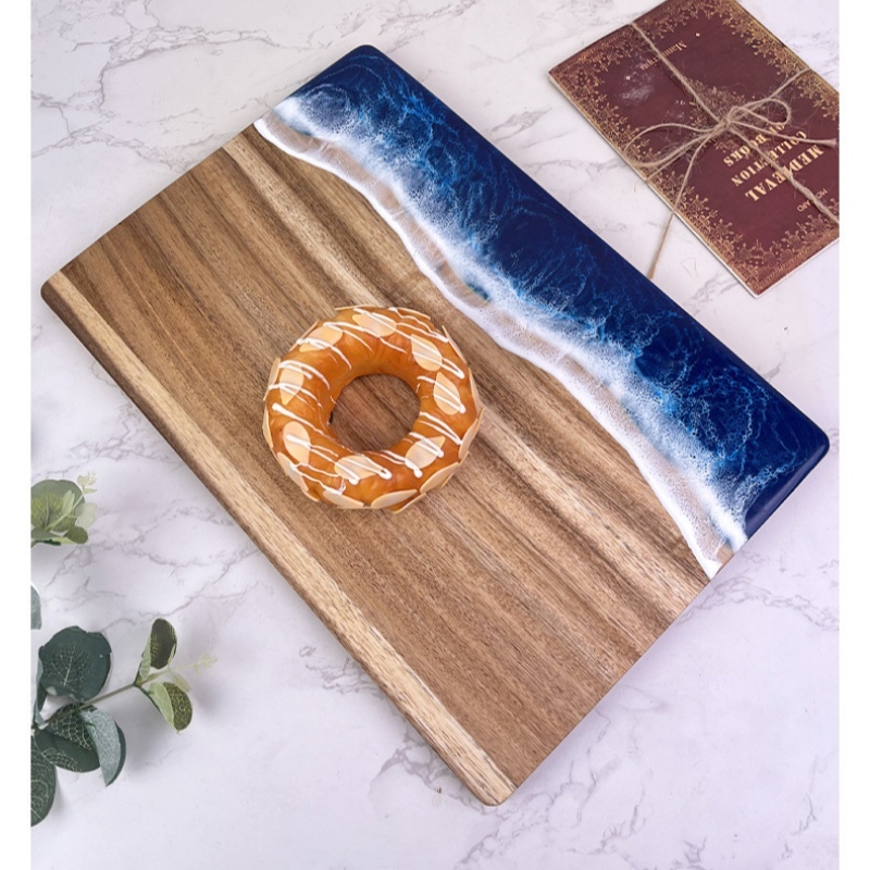 Acacia Wood Cutting Board with - Meal Prep For Cutting ulasan dan harga