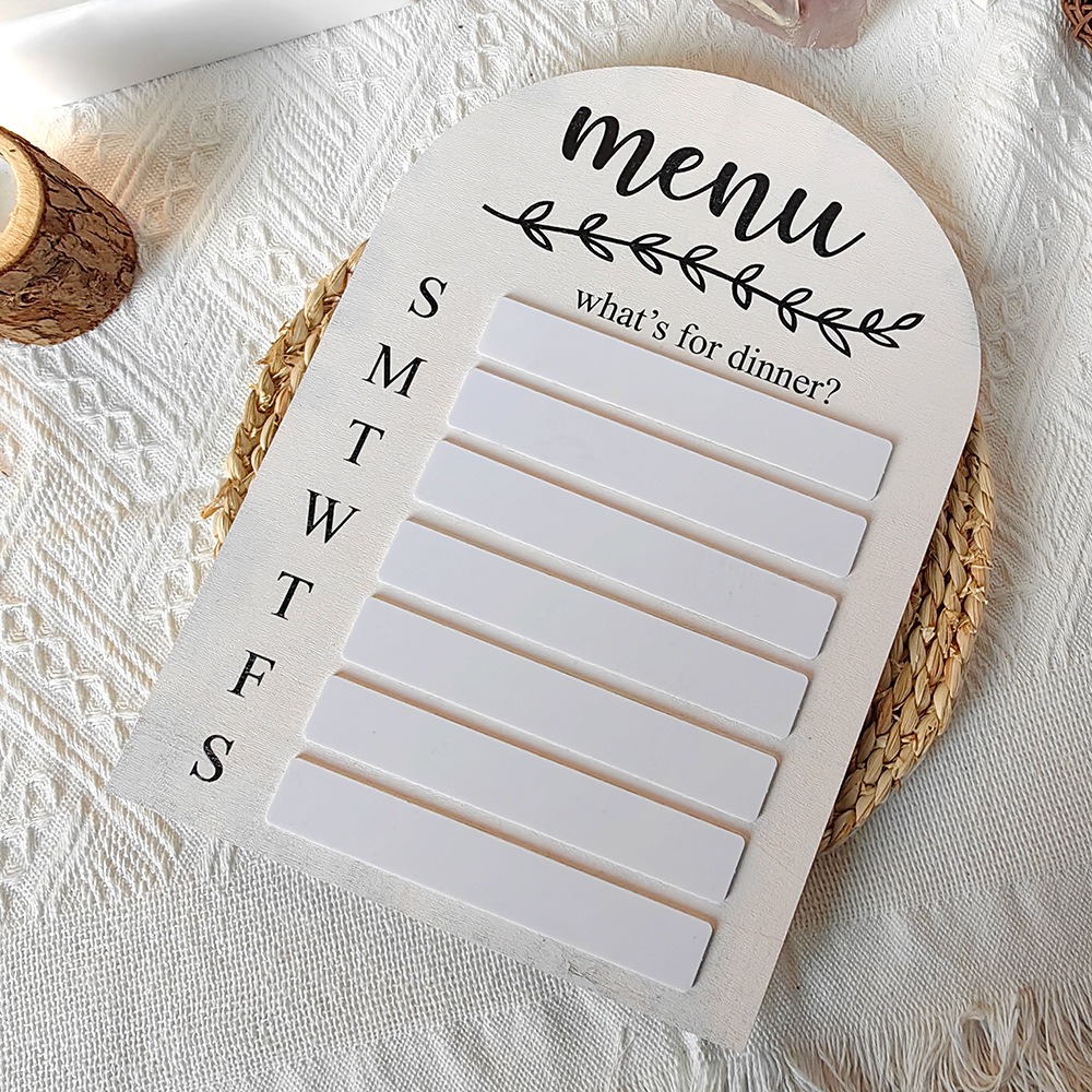 Practical Magnetic Fridge Meal - Meal Prep Menu ulasan dan harga