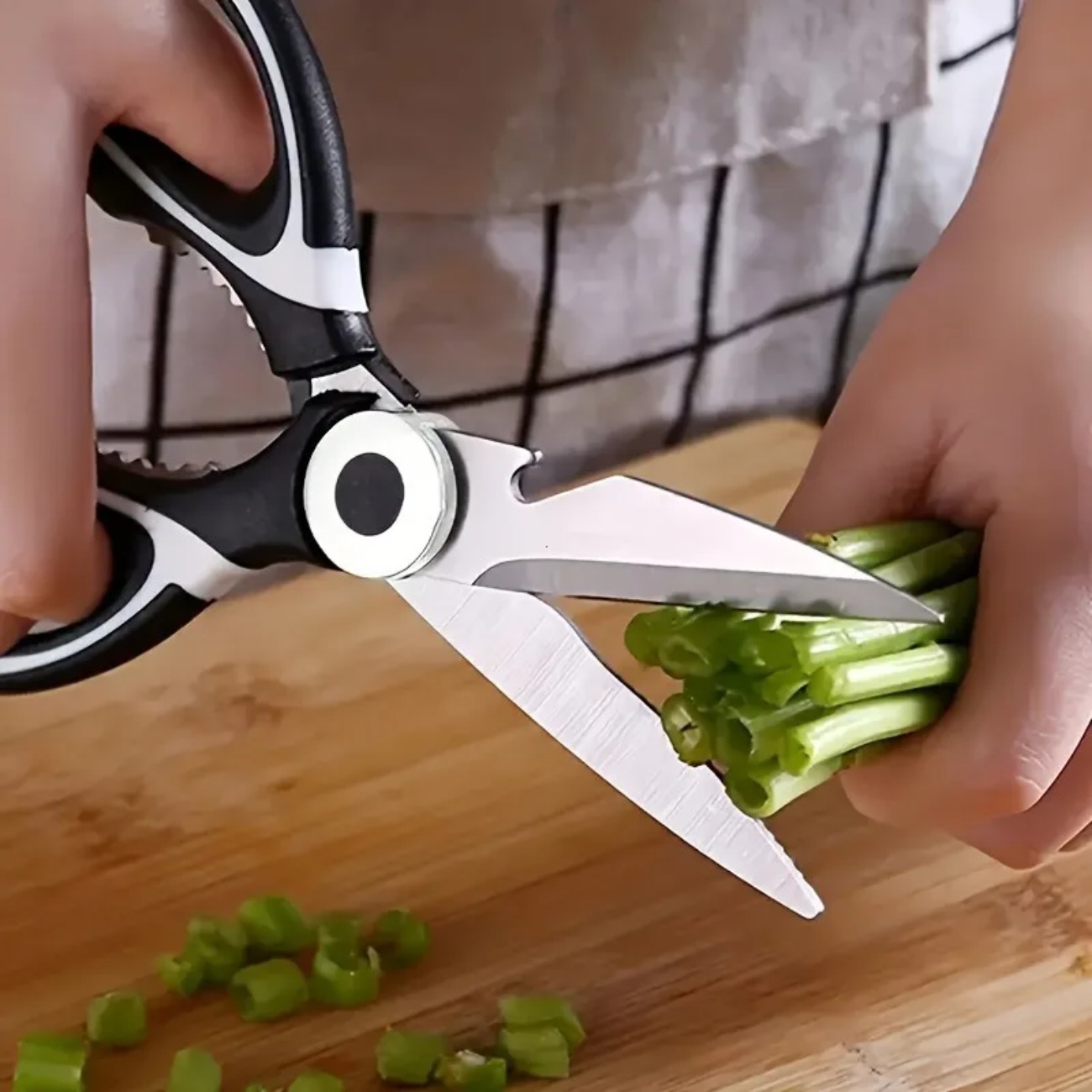 Multi-Purpose Kitchen Shears w - Meal Prep For Cutting ulasan dan harga
