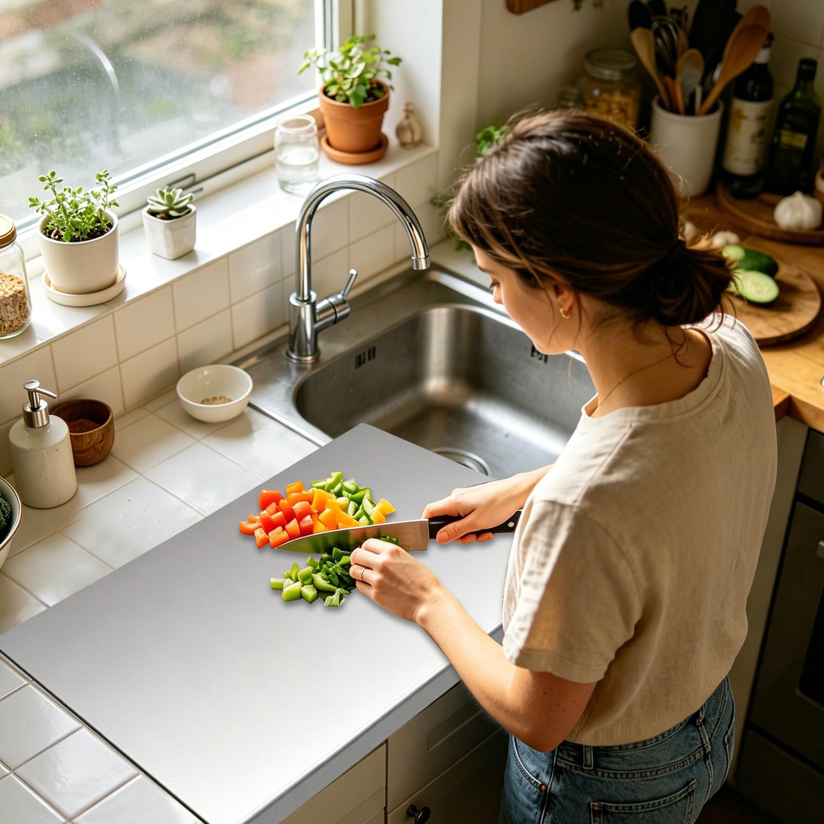 Stainless Steel Kitchen Cuttin - Meal Prep For Cutting ulasan dan harga