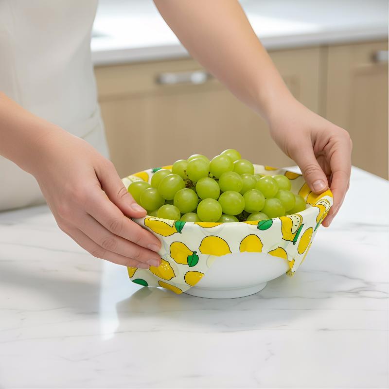 Beeswax Food Wrap 3sheets Reus - Meal Prep Wraps ulasan dan harga