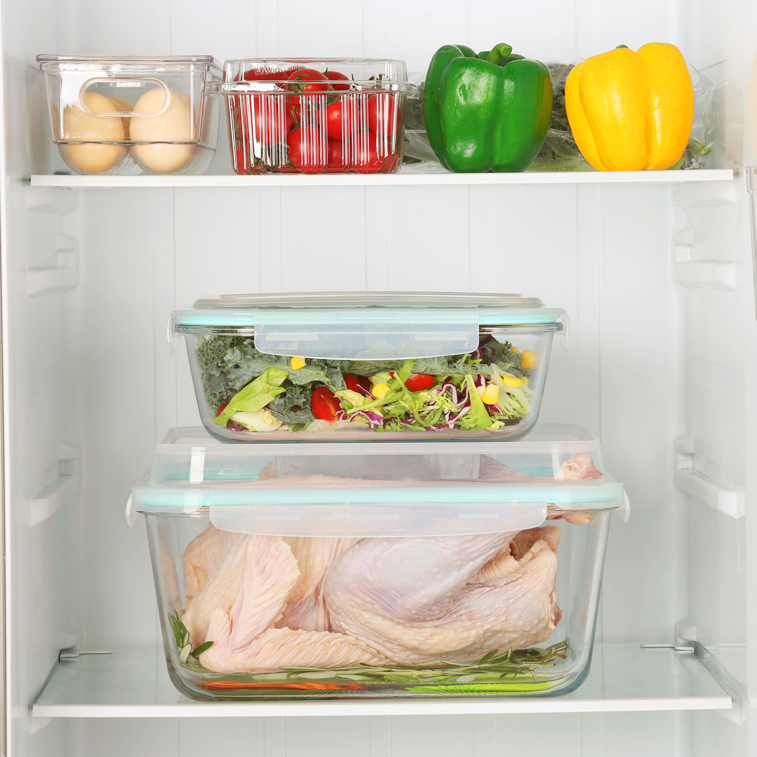 220oz + 76.4oz Extra Large Ref - Meal Prep With Rotisserie Chicken ulasan dan harga