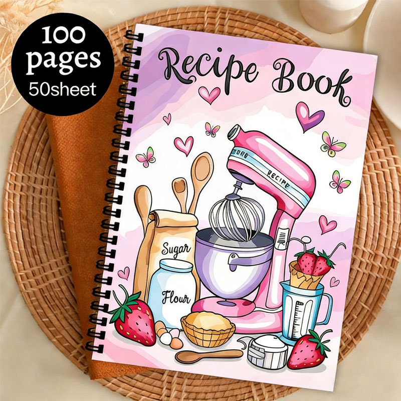 Recipe Logbook 100 Sheets Empt - Meal Prep Menu ulasan dan harga