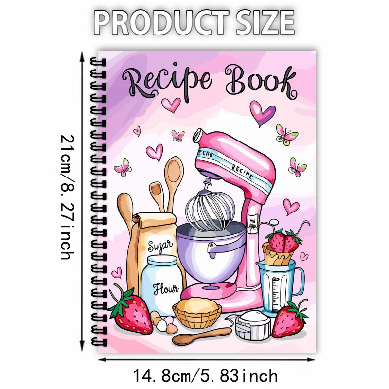 Recipe Logbook 100 Sheets Empt - Meal Prep Menu ulasan dan harga