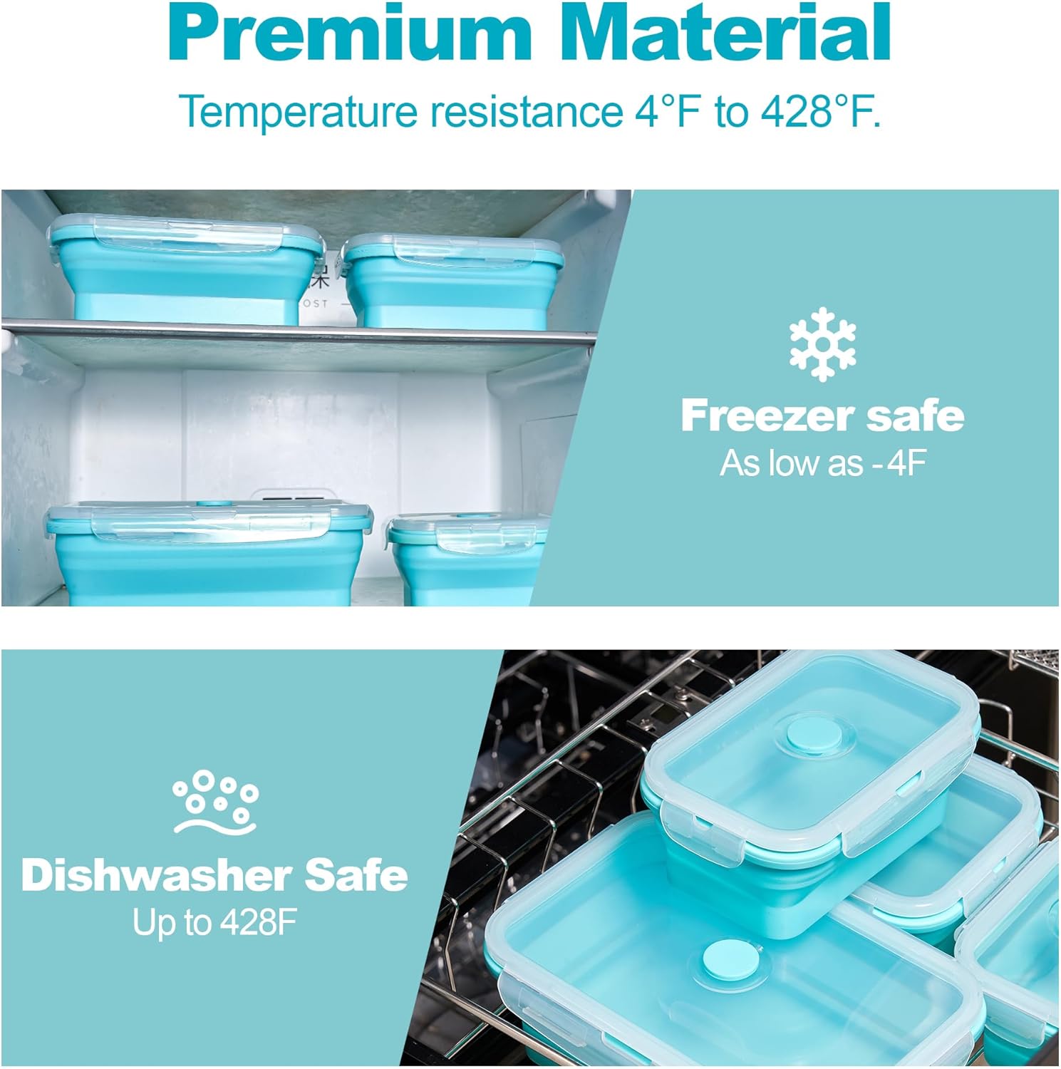 Collapsible Food Storage Conta - Meal Prep Kit ulasan dan harga