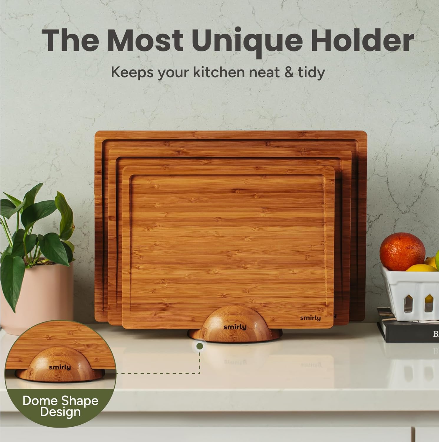 Bamboo Cutting Board Set of 3  - Meal Prep For Cutting ulasan dan harga