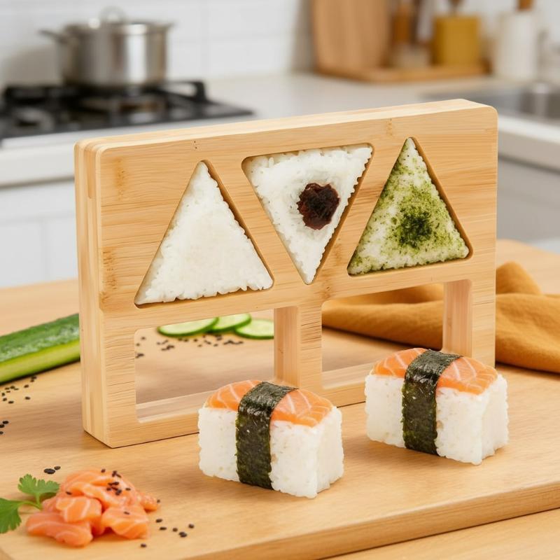 5/6 Holes Riceball Mold Classi - Meal Prep Rice ulasan dan harga