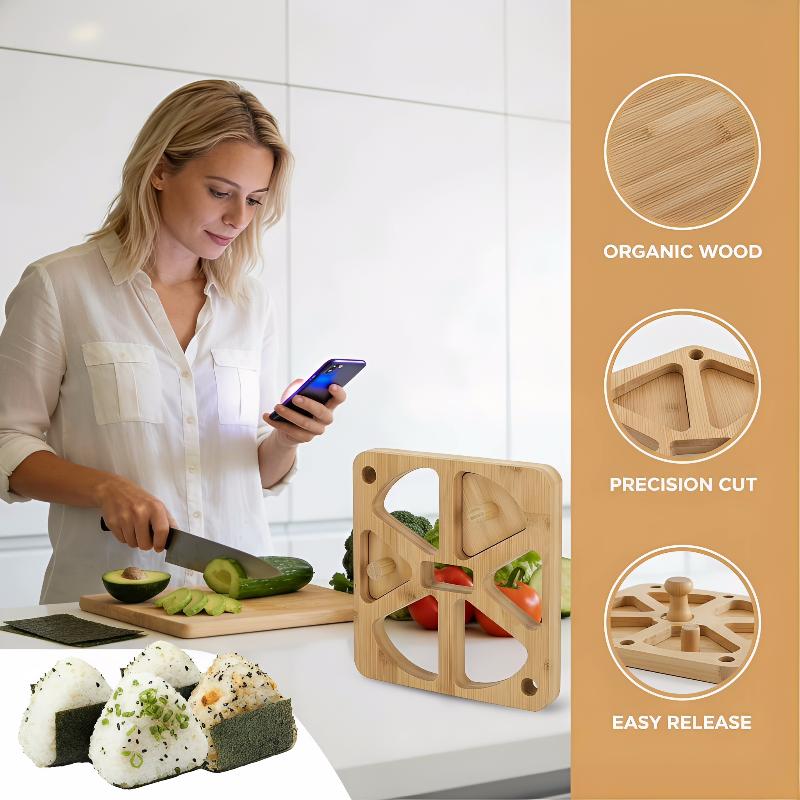 5/6 Holes Riceball Mold Classi - Meal Prep Rice ulasan dan harga