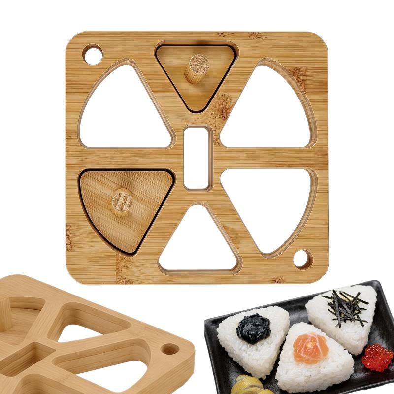 5/6 Holes Riceball Mold Classi - Meal Prep Rice ulasan dan harga