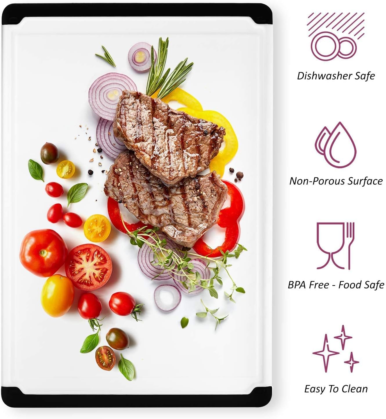 Extra Large Plastic Cutting Bo - Meal Prep For Cutting ulasan dan harga