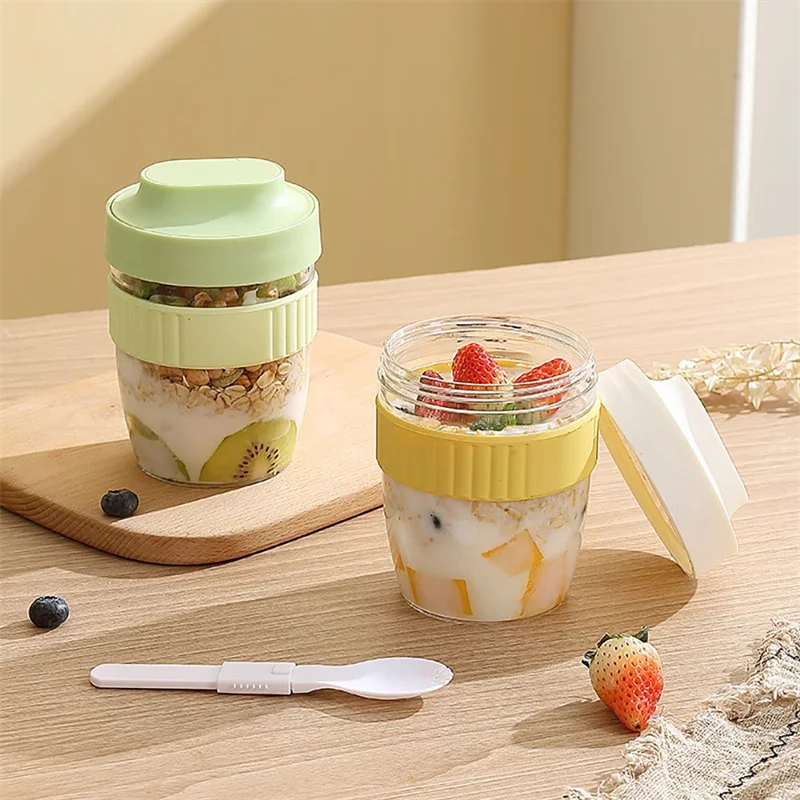 480/570ml Breakfast Cup Portab - Meal Prep Kit ulasan dan harga