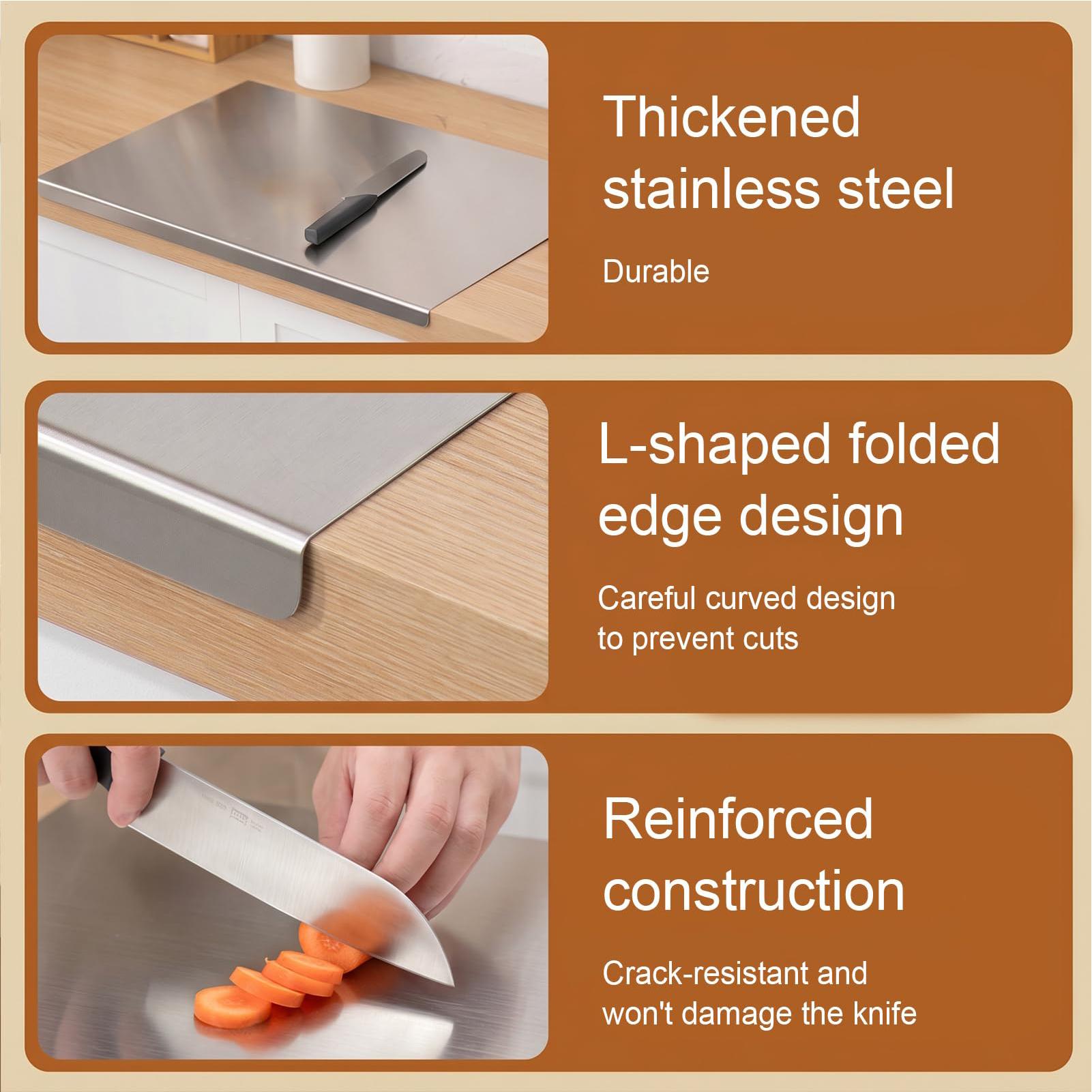 Stainless Cutting Board Dishwa - Meal Prep For Cutting ulasan dan harga