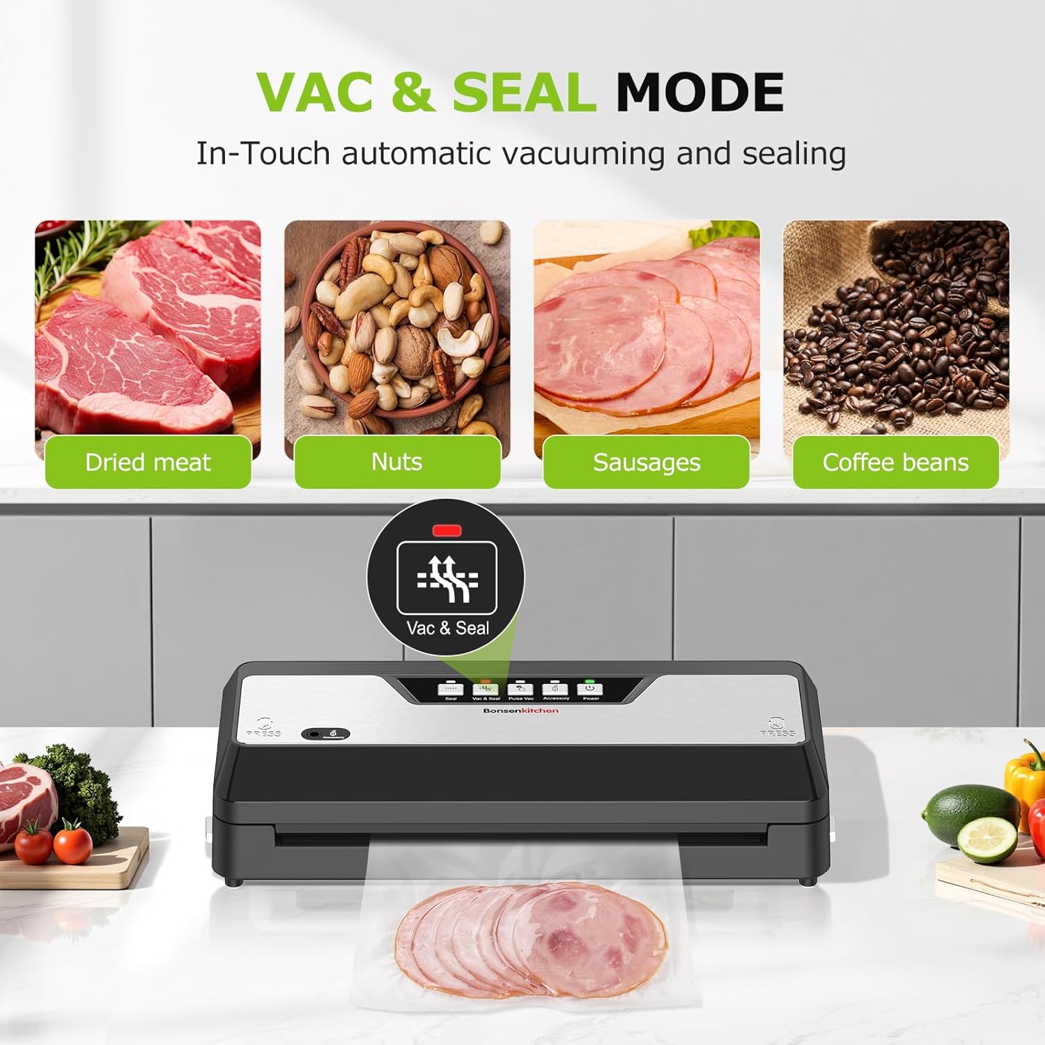 Vacuum Sealer Machine with Bui - Meal Prep For Cutting ulasan dan harga