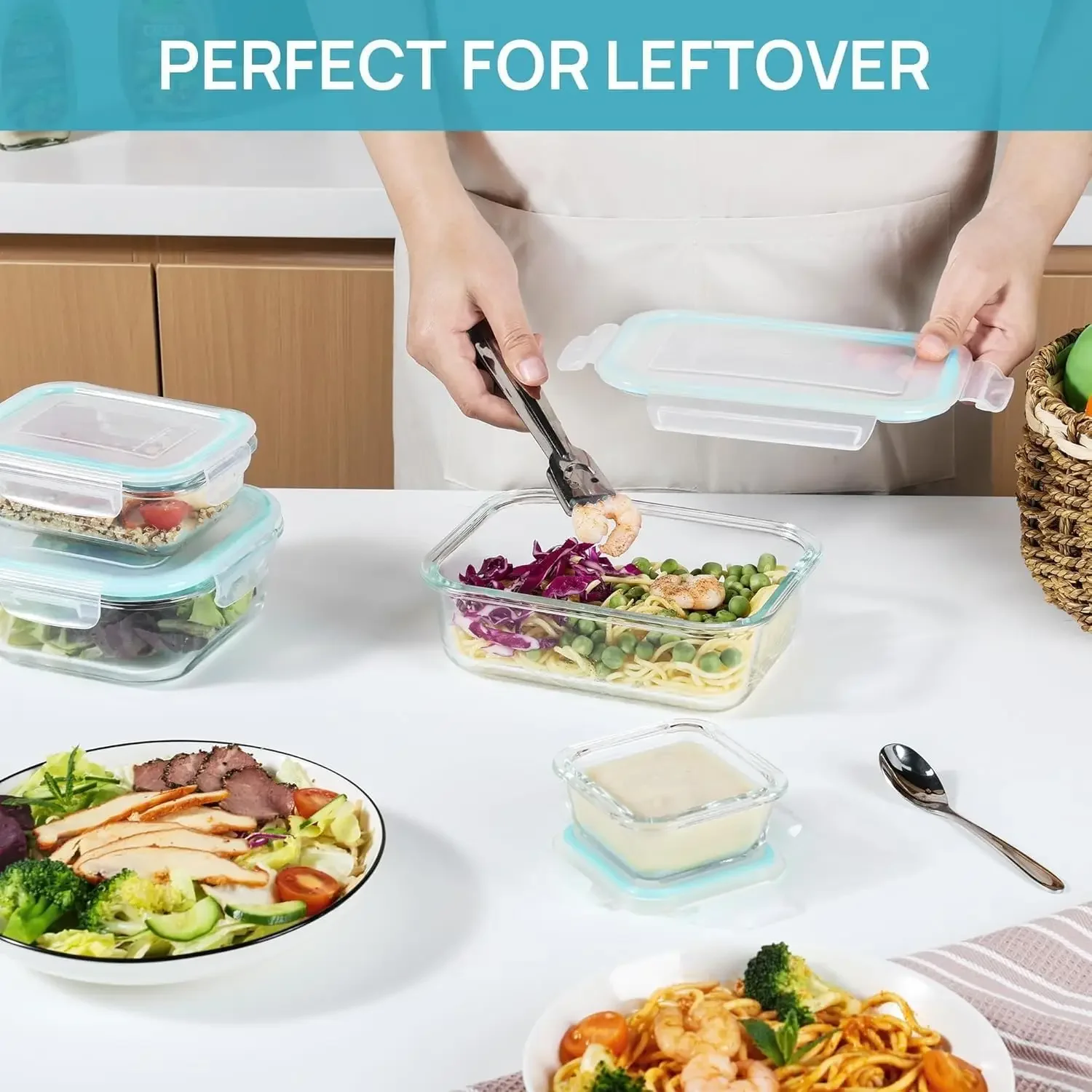 Glass Lunch Bento Box for Adul - Meal Prep Rezepte ulasan dan harga