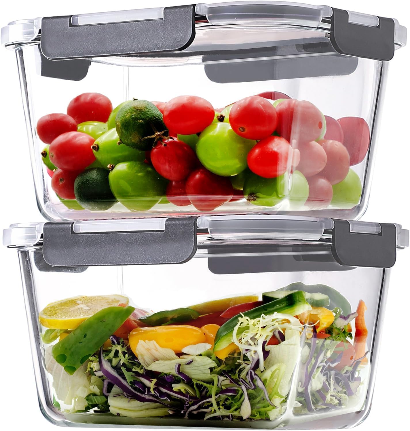 Large Glass Storage Containers - Meal Prep With Rotisserie Chicken ulasan dan harga