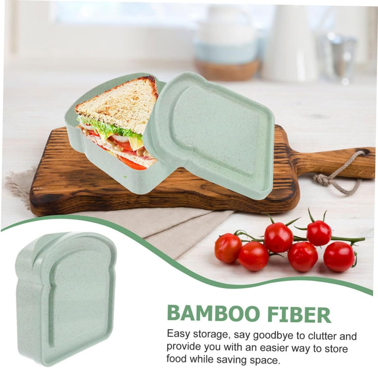 Sandwich Holder Lunchbox Baker - Meal Prep Kit ulasan dan harga