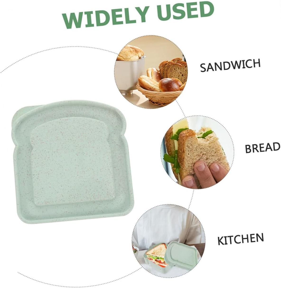 Sandwich Holder Lunchbox Baker - Meal Prep Kit ulasan dan harga