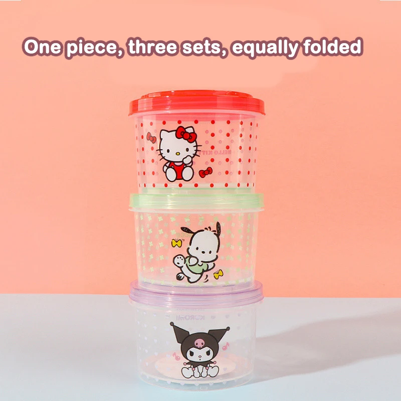 Cute Kitty Stackable Food Cont - Meal Prep Kit ulasan dan harga