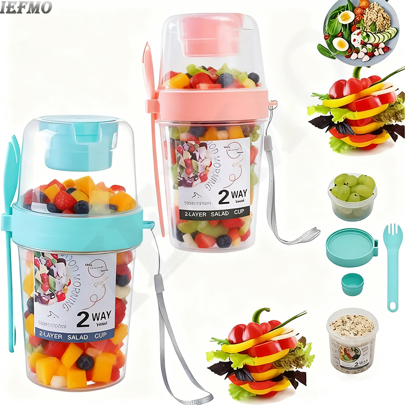 1pc Portable Breakfast Salad C - Meal Prep Kit ulasan dan harga