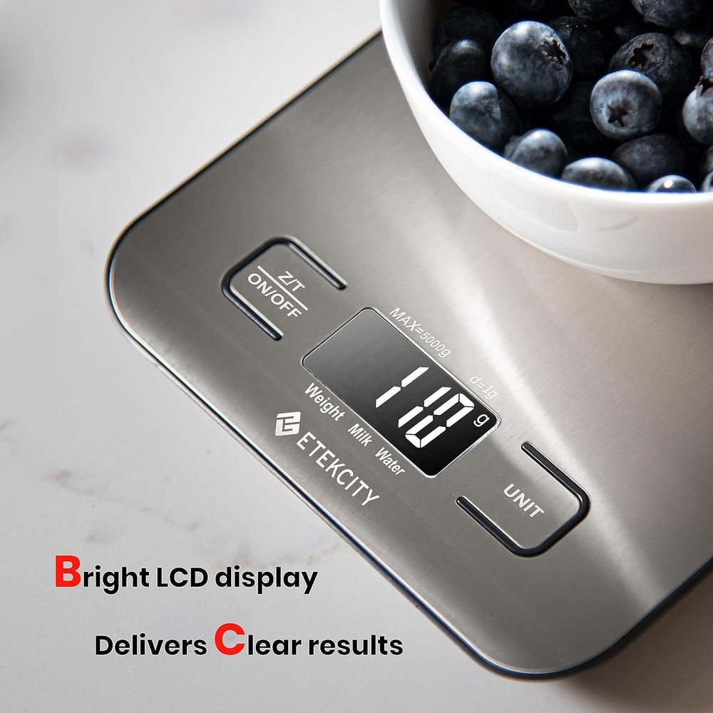 Digital Kitchen Scale with LCD - Meal Prep Keto ulasan dan harga