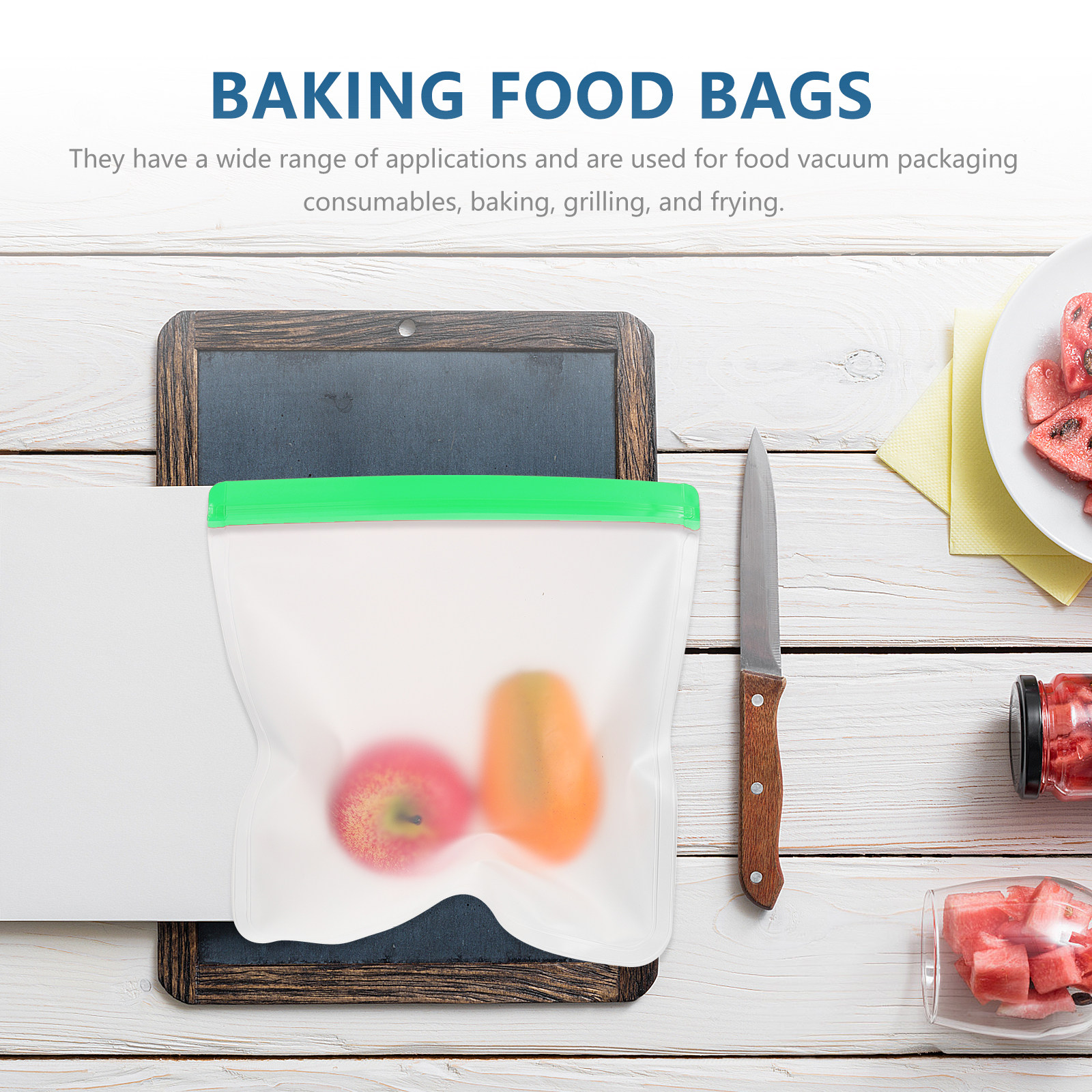 3 Pcs Vacuum Storage Bags Fres - Meal Prep Vacuum Seal Containers ulasan dan harga